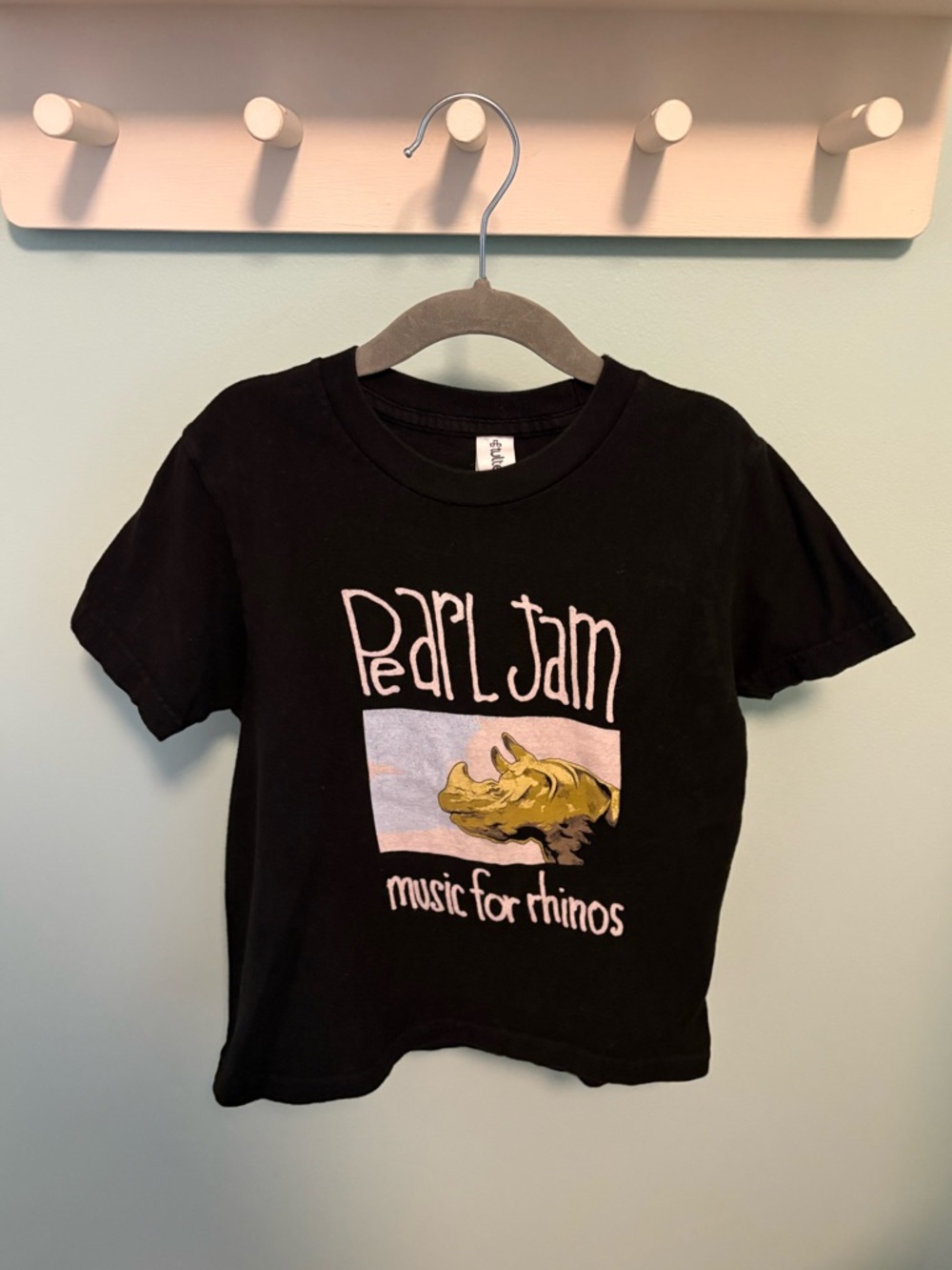 Pearl Jam Music For Rhinos Band T-shirt